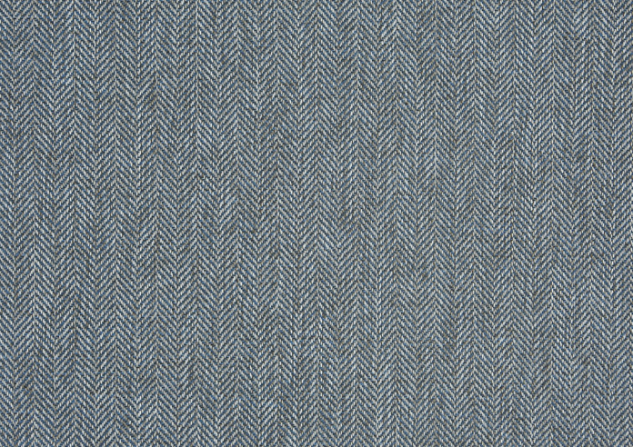 Herringbone, Pacific - Fabric Only - Image 3